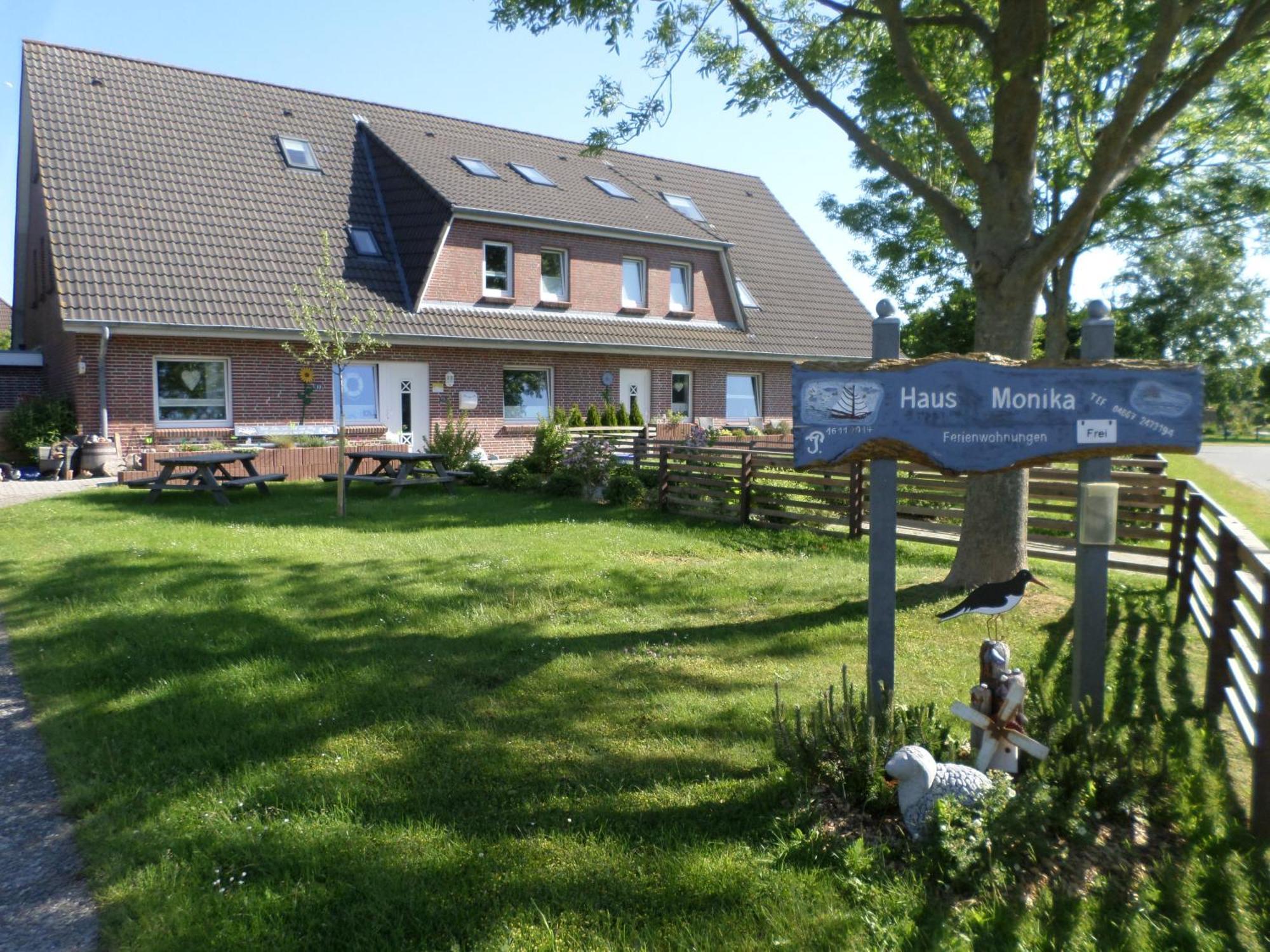Haus Monika - Ferienwohnung Friesengeist Dagebüll Dış mekan fotoğraf